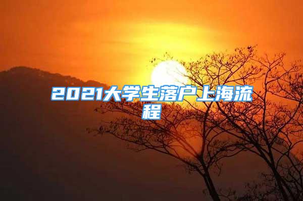 2021大学生落户上海流程