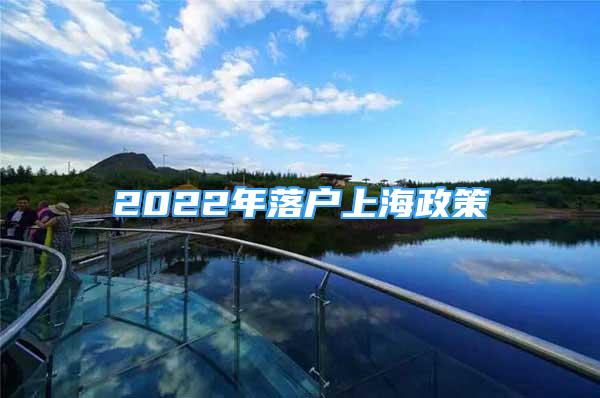 2022年落户上海政策