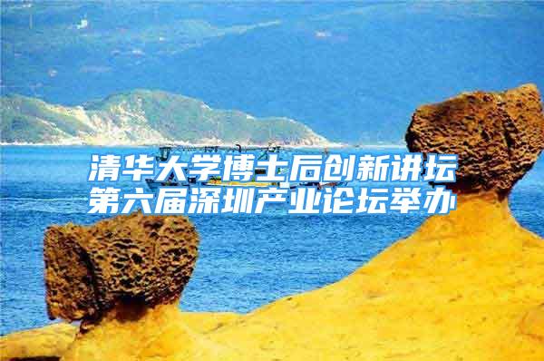 清华大学博士后创新讲坛第六届深圳产业论坛举办