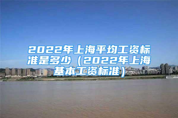 2022年上海平均工资标准是多少（2022年上海基本工资标准）