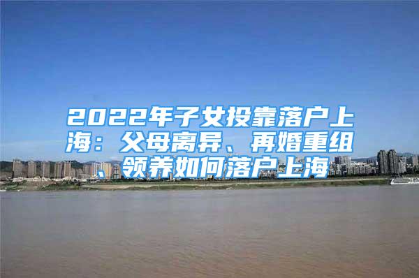 2022年子女投靠落户上海：父母离异、再婚重组、领养如何落户上海